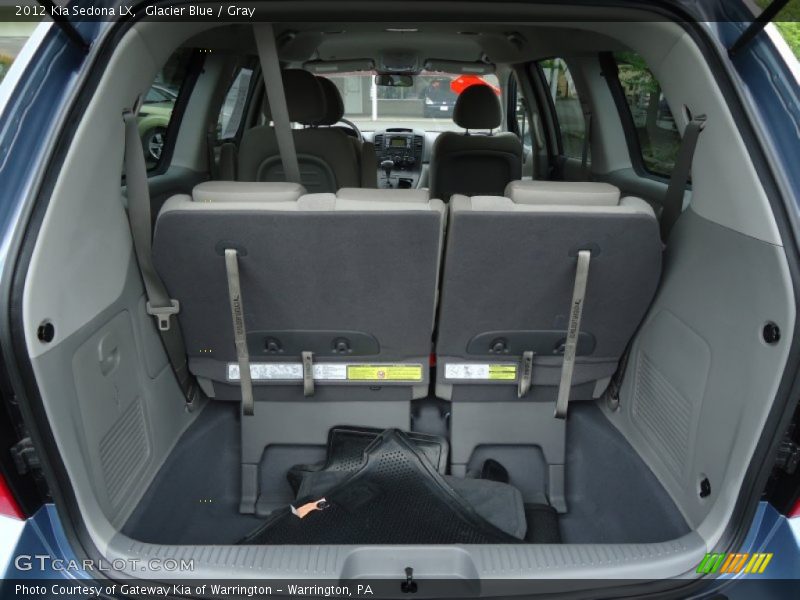 Glacier Blue / Gray 2012 Kia Sedona LX