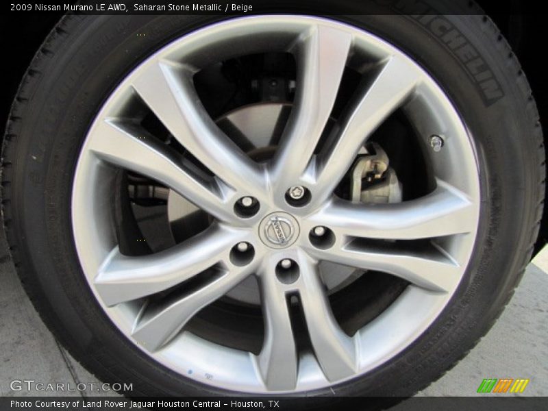 Saharan Stone Metallic / Beige 2009 Nissan Murano LE AWD