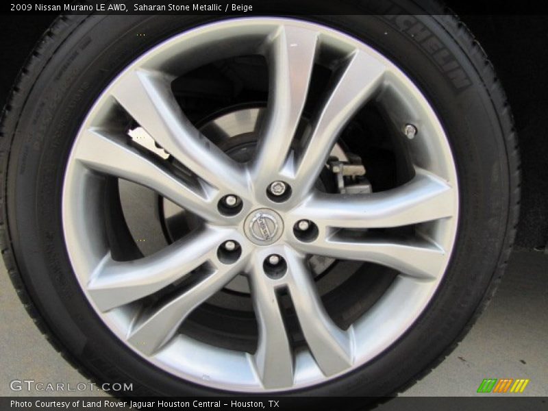 Saharan Stone Metallic / Beige 2009 Nissan Murano LE AWD