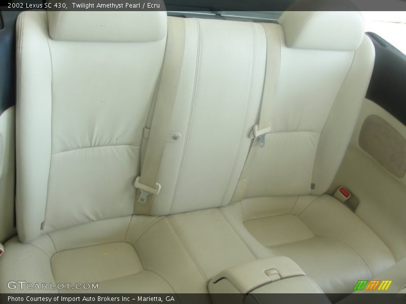 Twilight Amethyst Pearl / Ecru 2002 Lexus SC 430