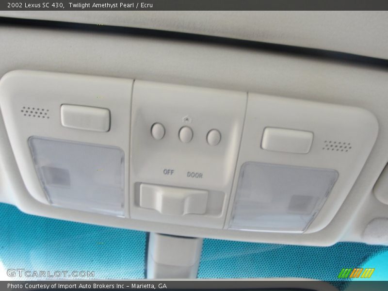 Twilight Amethyst Pearl / Ecru 2002 Lexus SC 430