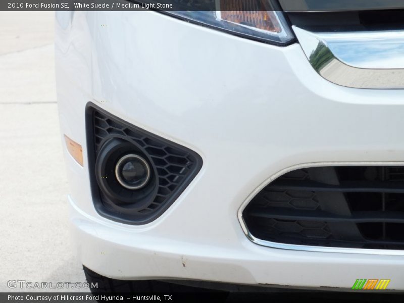 White Suede / Medium Light Stone 2010 Ford Fusion SE