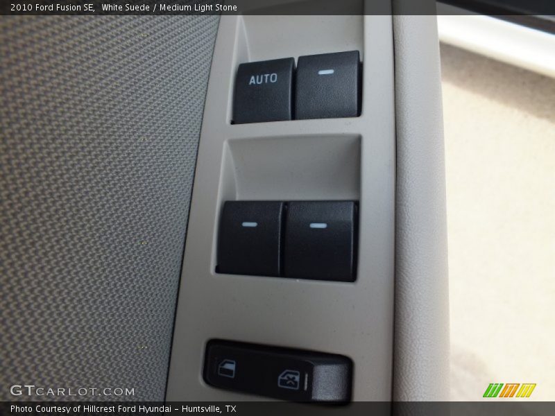 White Suede / Medium Light Stone 2010 Ford Fusion SE