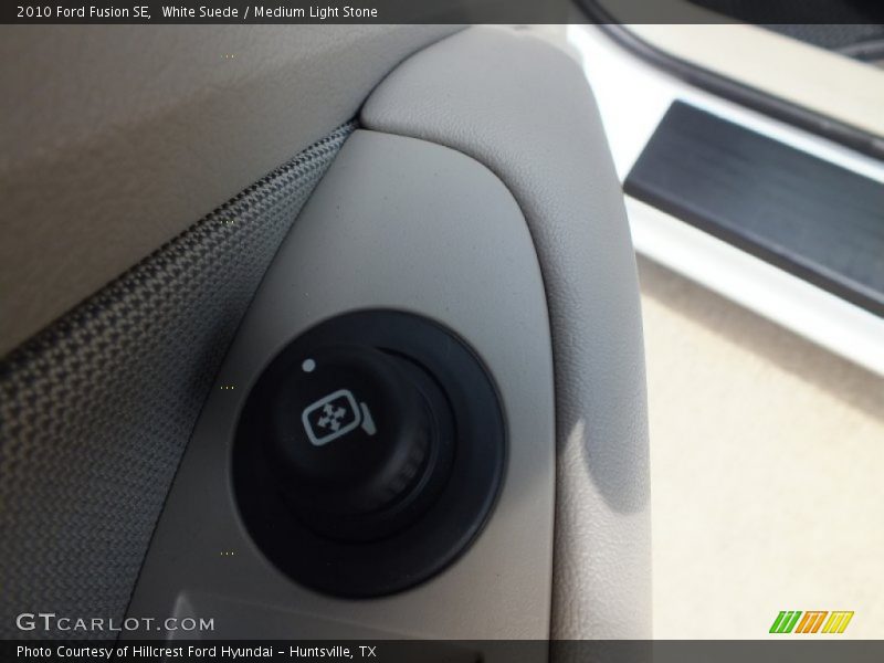 White Suede / Medium Light Stone 2010 Ford Fusion SE