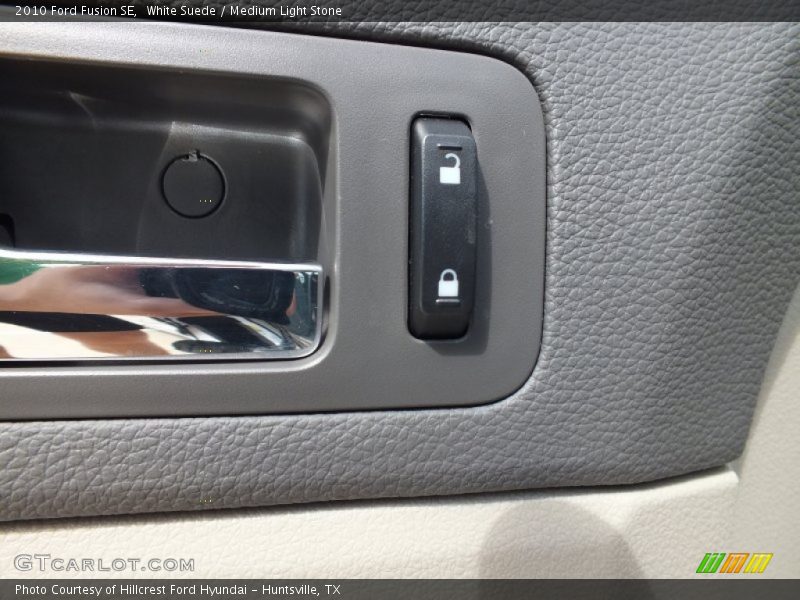 White Suede / Medium Light Stone 2010 Ford Fusion SE