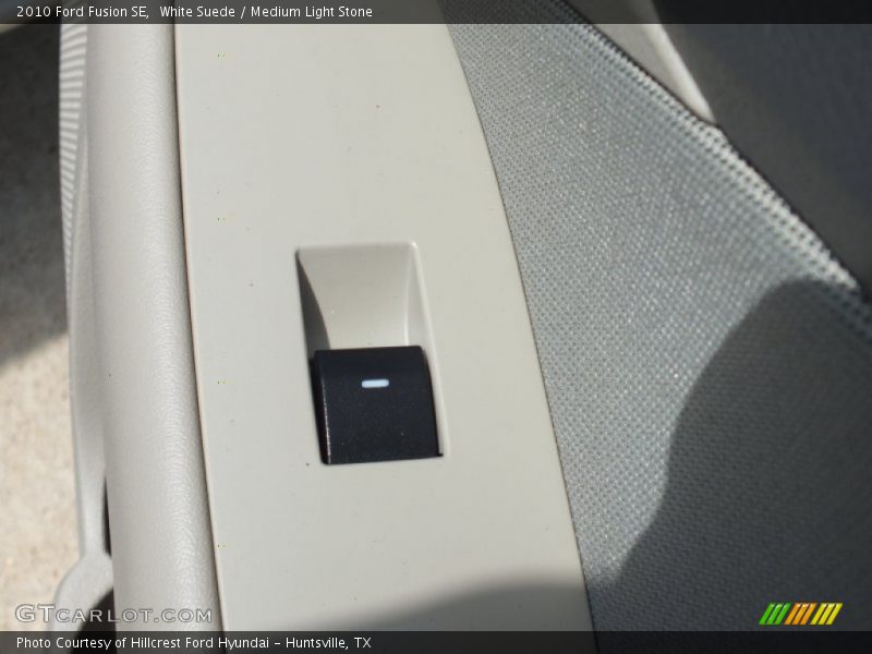 White Suede / Medium Light Stone 2010 Ford Fusion SE