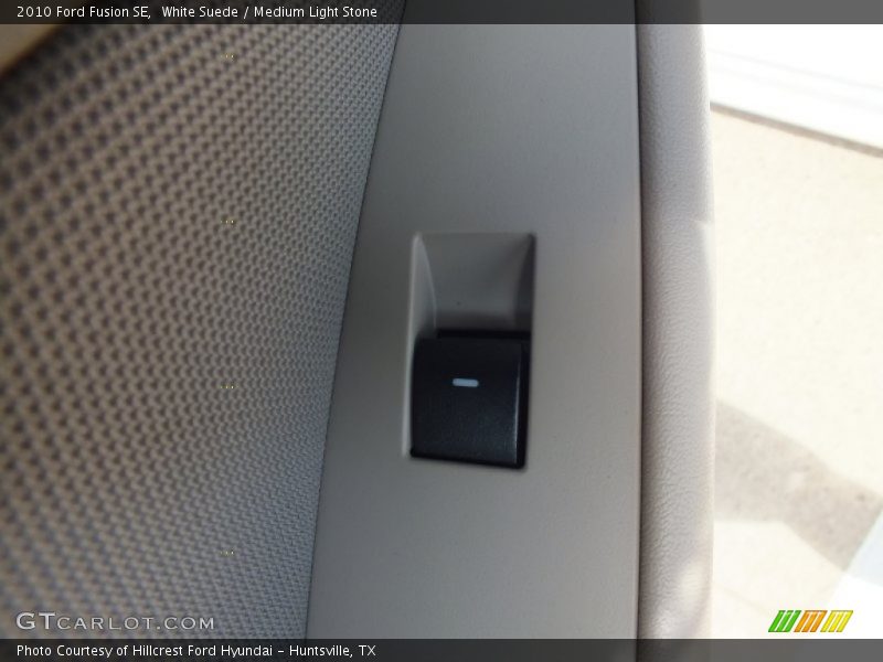 White Suede / Medium Light Stone 2010 Ford Fusion SE