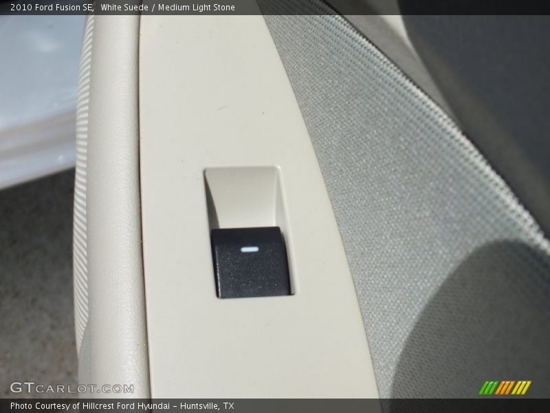 White Suede / Medium Light Stone 2010 Ford Fusion SE