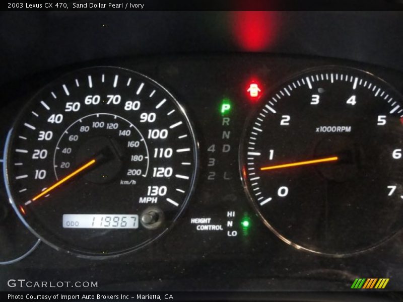 Sand Dollar Pearl / Ivory 2003 Lexus GX 470