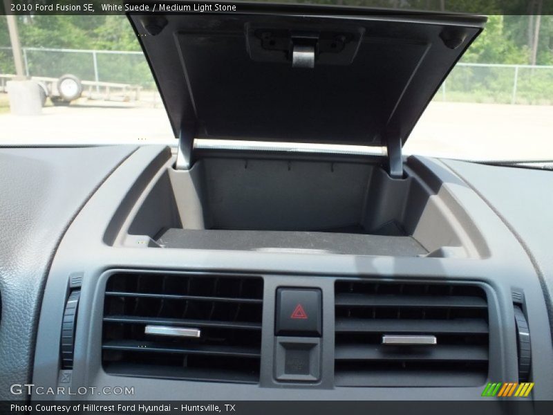 White Suede / Medium Light Stone 2010 Ford Fusion SE