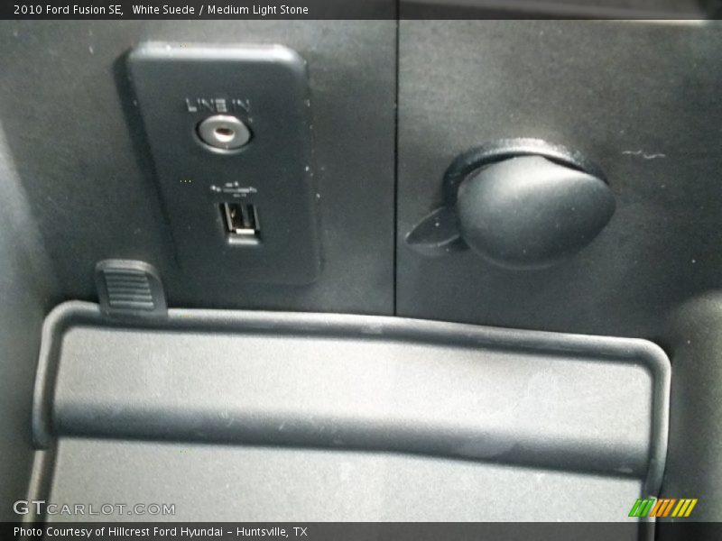 White Suede / Medium Light Stone 2010 Ford Fusion SE