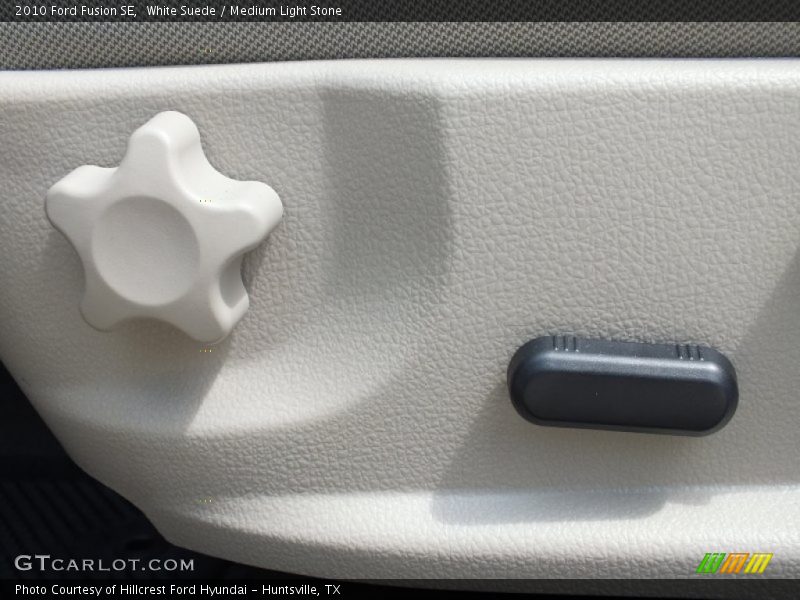 White Suede / Medium Light Stone 2010 Ford Fusion SE