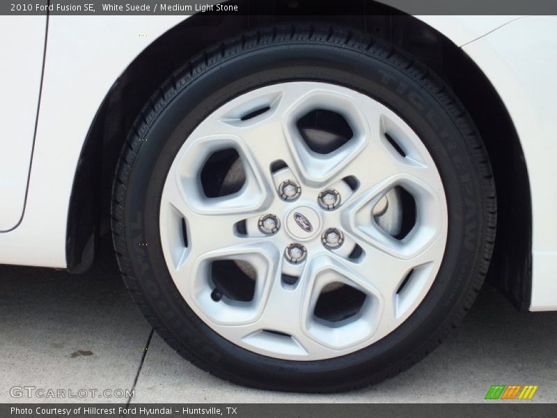 White Suede / Medium Light Stone 2010 Ford Fusion SE