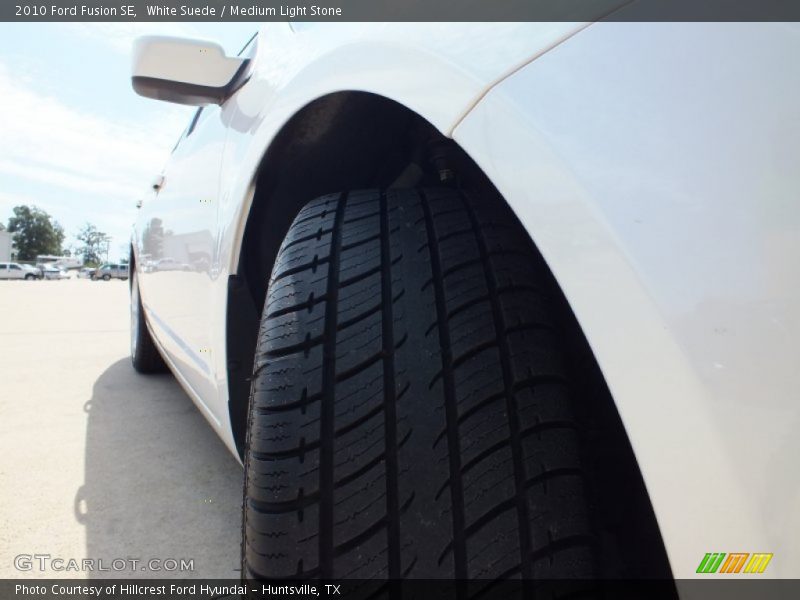 White Suede / Medium Light Stone 2010 Ford Fusion SE