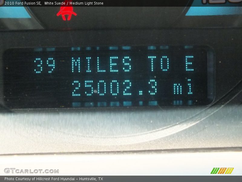 White Suede / Medium Light Stone 2010 Ford Fusion SE