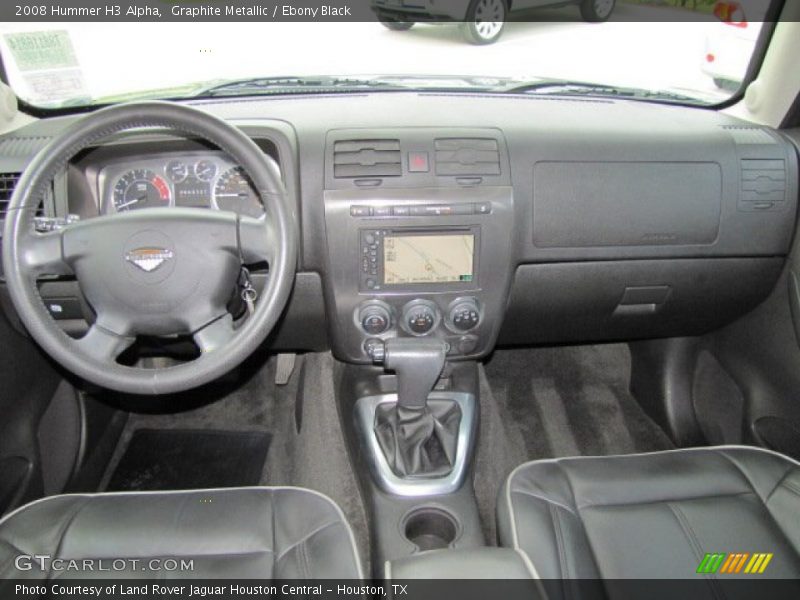 Graphite Metallic / Ebony Black 2008 Hummer H3 Alpha