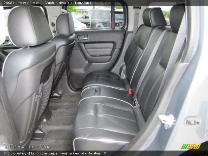 Graphite Metallic / Ebony Black 2008 Hummer H3 Alpha
