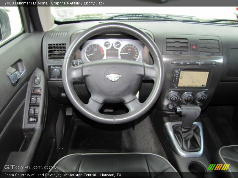 Graphite Metallic / Ebony Black 2008 Hummer H3 Alpha