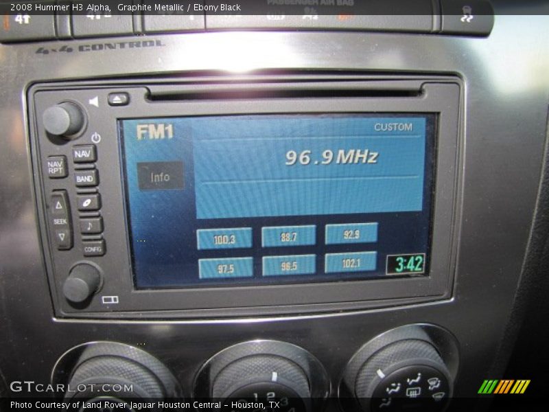 Graphite Metallic / Ebony Black 2008 Hummer H3 Alpha