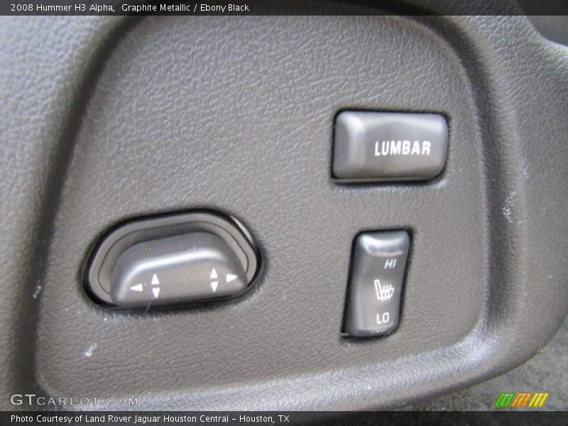 Graphite Metallic / Ebony Black 2008 Hummer H3 Alpha