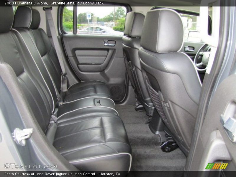 Graphite Metallic / Ebony Black 2008 Hummer H3 Alpha