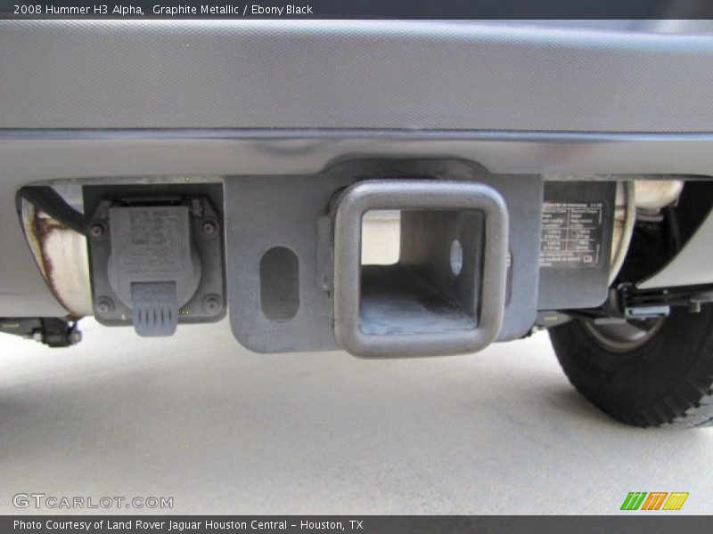 Graphite Metallic / Ebony Black 2008 Hummer H3 Alpha