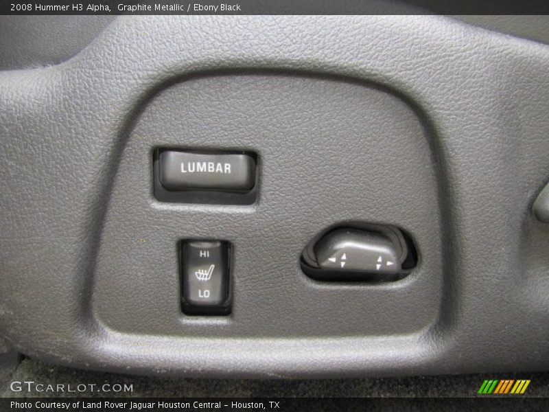 Graphite Metallic / Ebony Black 2008 Hummer H3 Alpha
