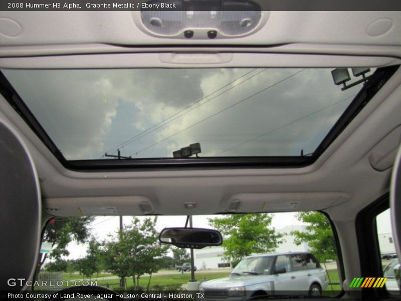 Graphite Metallic / Ebony Black 2008 Hummer H3 Alpha