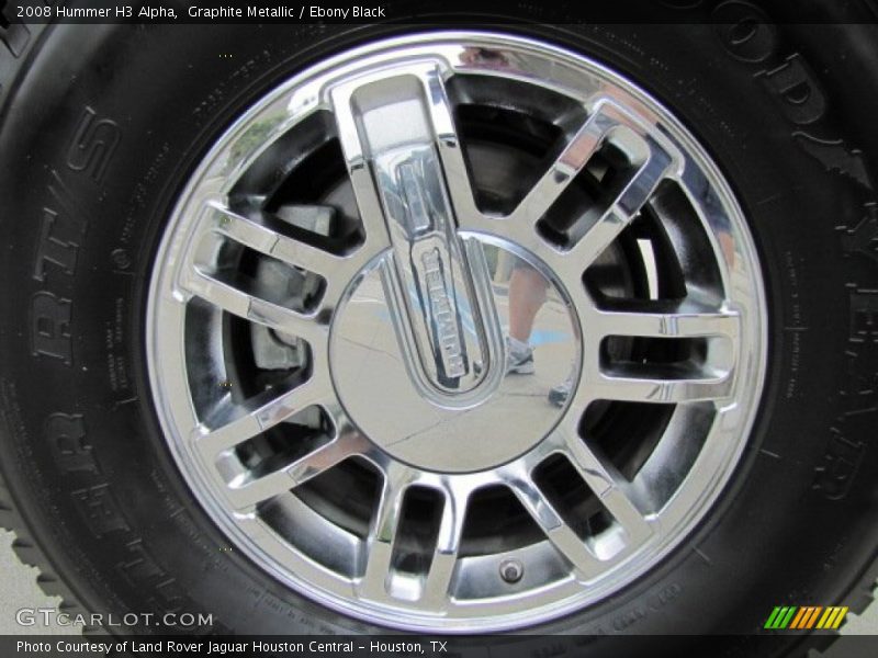 Graphite Metallic / Ebony Black 2008 Hummer H3 Alpha