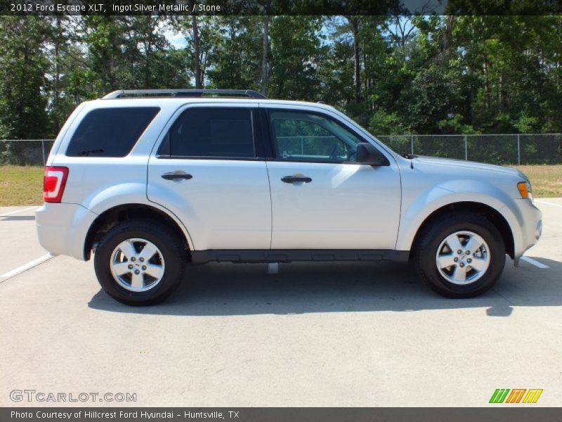 Ingot Silver Metallic / Stone 2012 Ford Escape XLT