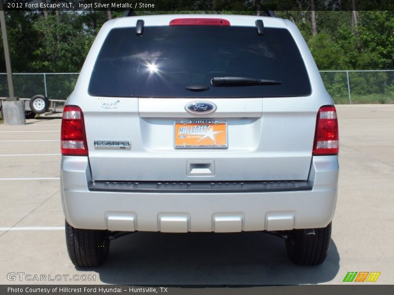 Ingot Silver Metallic / Stone 2012 Ford Escape XLT
