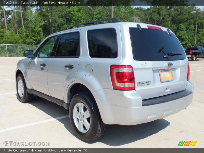 Ingot Silver Metallic / Stone 2012 Ford Escape XLT