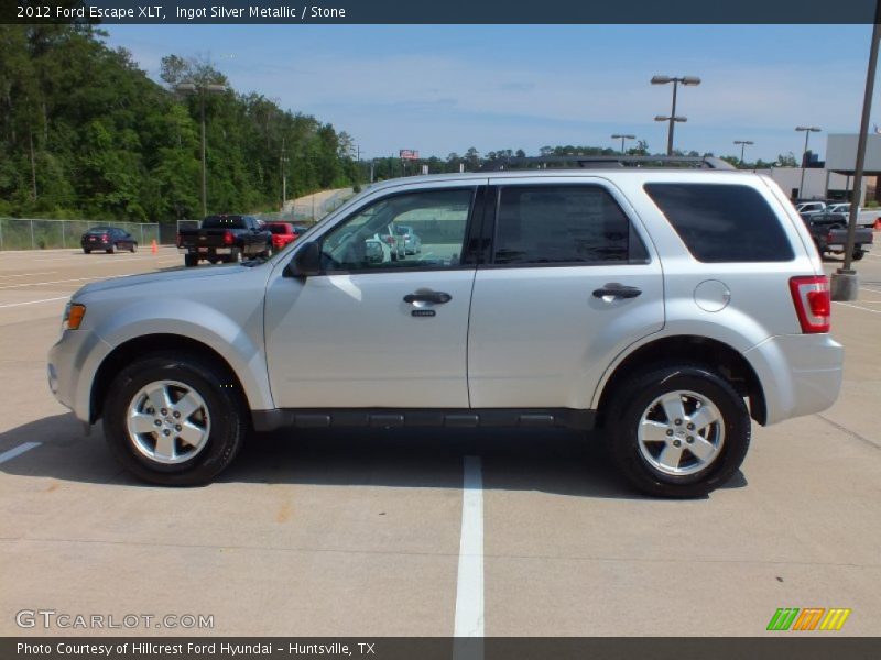 Ingot Silver Metallic / Stone 2012 Ford Escape XLT