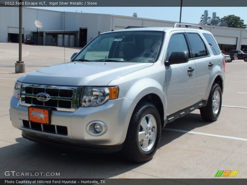 Ingot Silver Metallic / Stone 2012 Ford Escape XLT