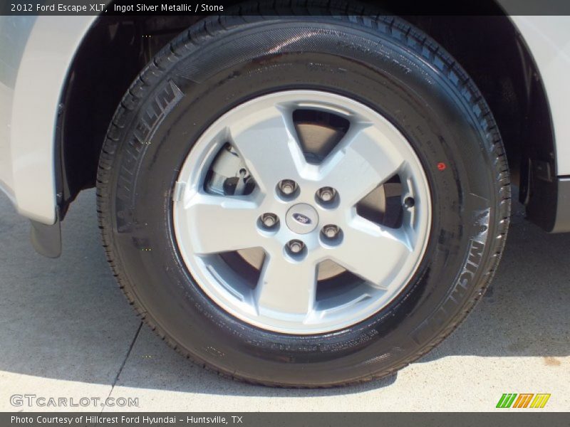 Ingot Silver Metallic / Stone 2012 Ford Escape XLT