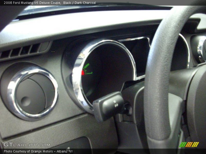 Black / Dark Charcoal 2008 Ford Mustang V6 Deluxe Coupe