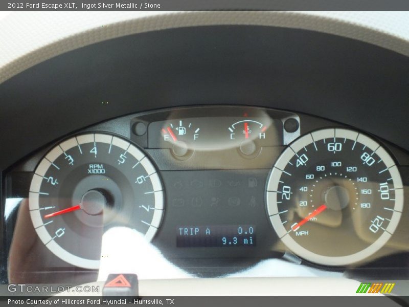 Ingot Silver Metallic / Stone 2012 Ford Escape XLT