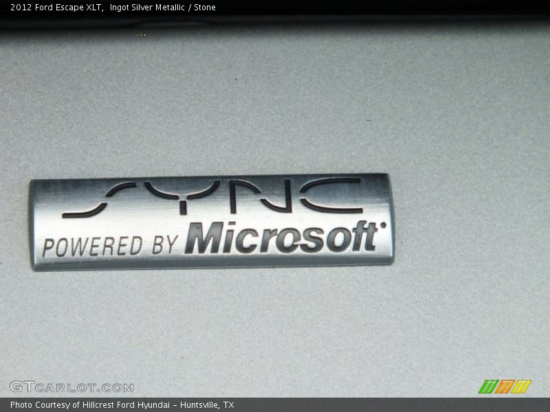 Ingot Silver Metallic / Stone 2012 Ford Escape XLT
