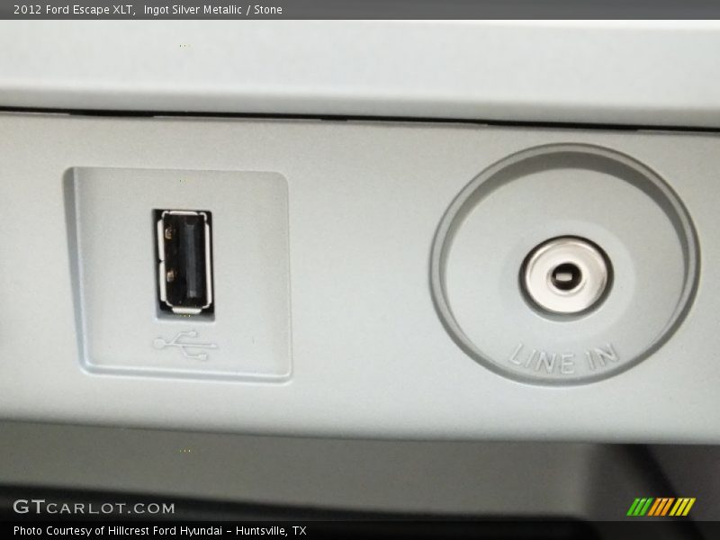 Ingot Silver Metallic / Stone 2012 Ford Escape XLT