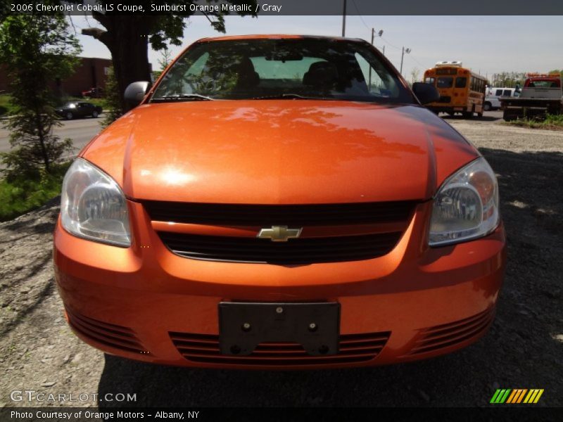 Sunburst Orange Metallic / Gray 2006 Chevrolet Cobalt LS Coupe