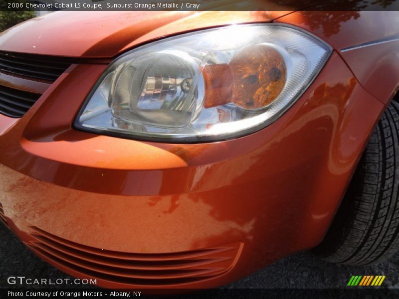 Sunburst Orange Metallic / Gray 2006 Chevrolet Cobalt LS Coupe