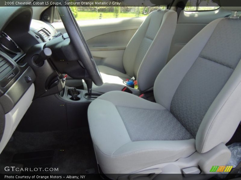 Sunburst Orange Metallic / Gray 2006 Chevrolet Cobalt LS Coupe