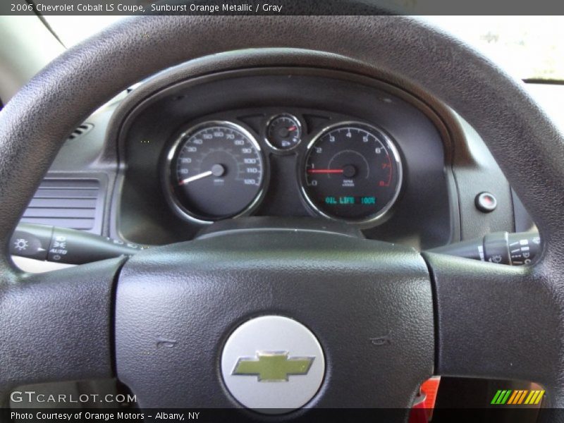 Sunburst Orange Metallic / Gray 2006 Chevrolet Cobalt LS Coupe