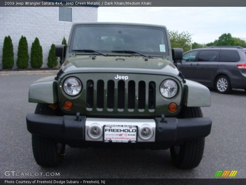 Jeep Green Metallic / Dark Khaki/Medium Khaki 2009 Jeep Wrangler Sahara 4x4
