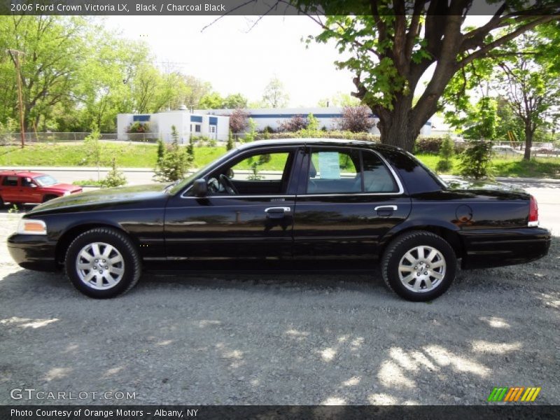 Black / Charcoal Black 2006 Ford Crown Victoria LX