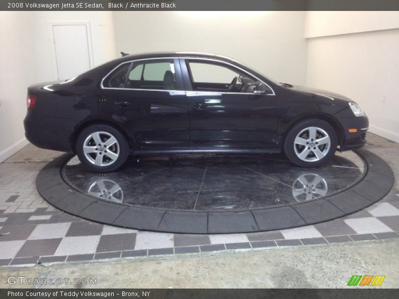 Black / Anthracite Black 2008 Volkswagen Jetta SE Sedan