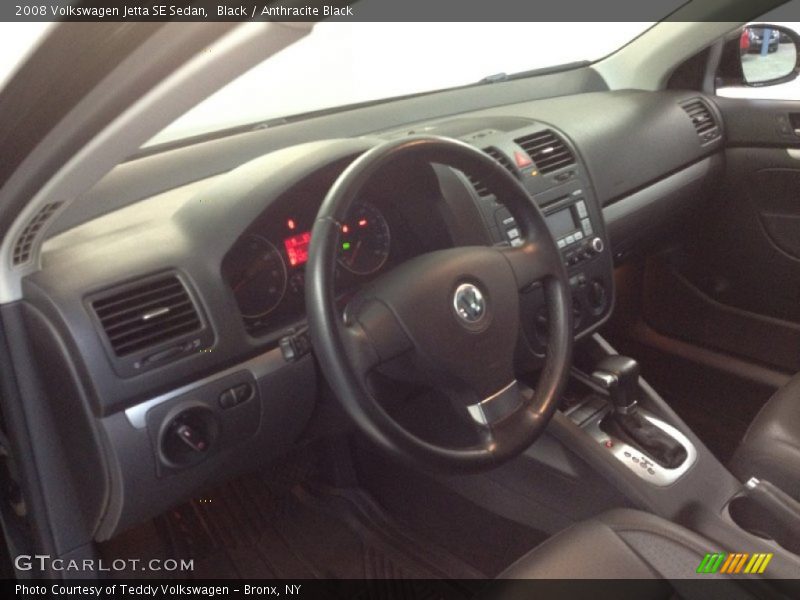 Black / Anthracite Black 2008 Volkswagen Jetta SE Sedan