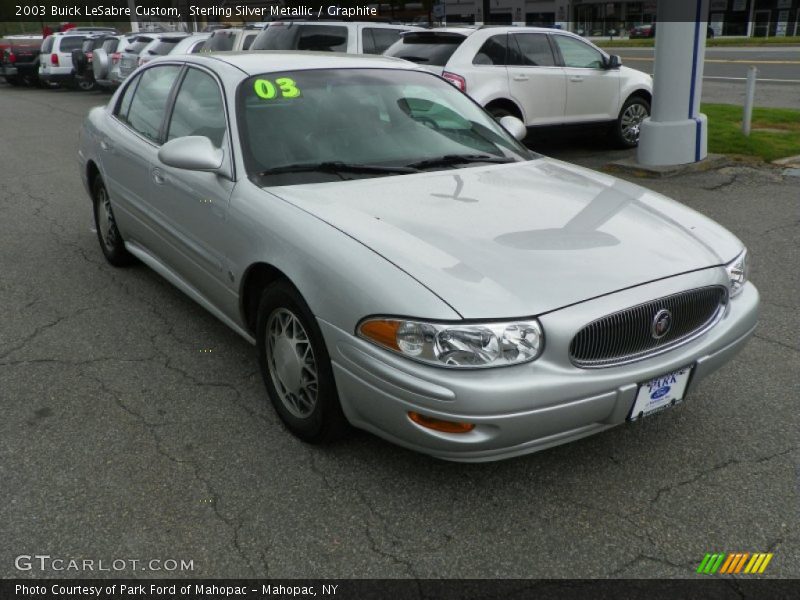 Sterling Silver Metallic / Graphite 2003 Buick LeSabre Custom
