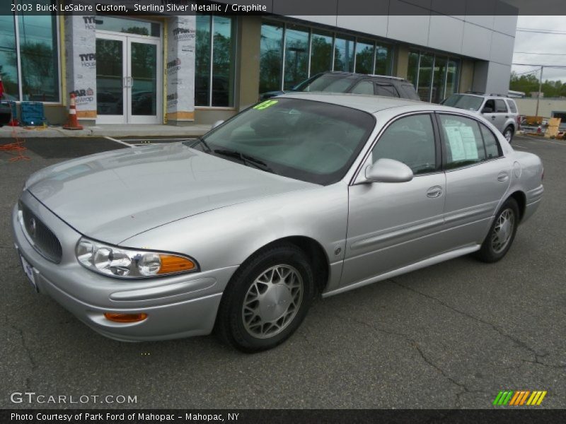 Sterling Silver Metallic / Graphite 2003 Buick LeSabre Custom