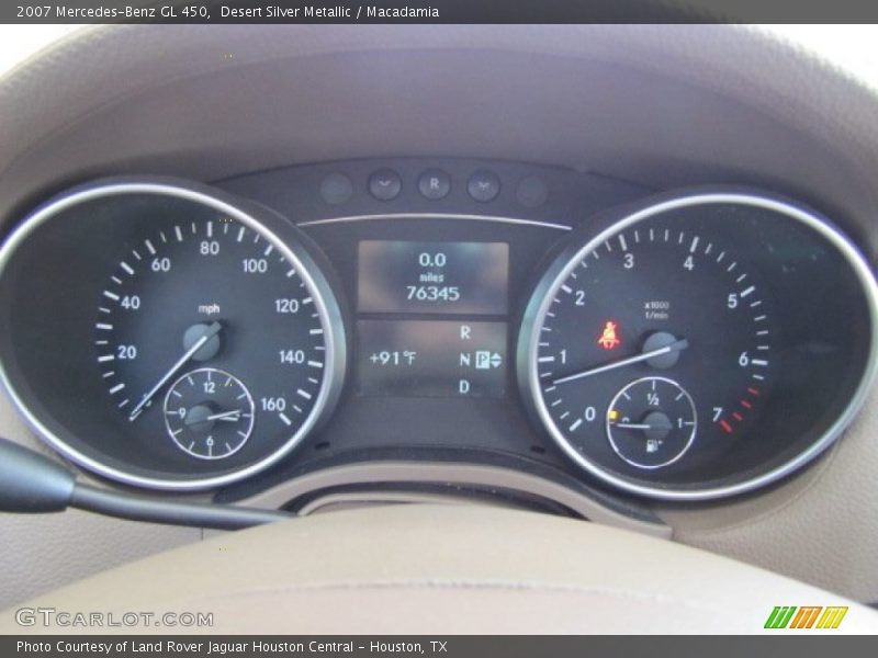 Desert Silver Metallic / Macadamia 2007 Mercedes-Benz GL 450